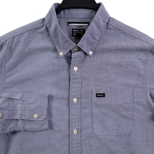 Rvca shirt mens slim fit - rvca,