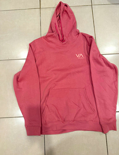 Rvca men pink pullover - rvca, men’s