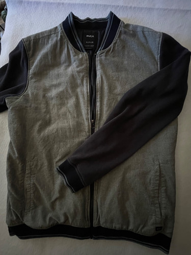 Men rvca baseball jacket - baseball,